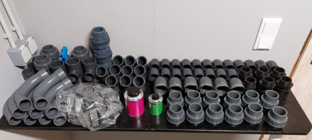 PVC-U-Rohre Fittings